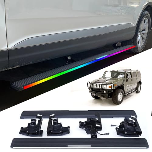 Estribos eléctricos desplegables para Hummer H2 2004-2025