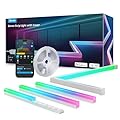 Govee RGBIC LED Strip Lights 32.8ft with Covers, Smart LED Lights Work with Alexa and Google Assistant, LED Diffuser Channel with LED Lights for Bedroom, Skirting Lines, Studio, Cabinet