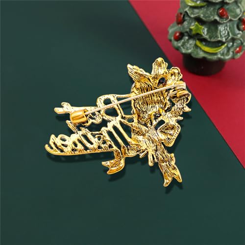 Image of Elegant Flower Best Mother Brooch Pin for Women Girls Mom Fashion Red Blue Rose Green Leaf Bowknot Ribbon Badge Brooches Lapel Pins Cute Dress Accessories Mother's Birthday Christmas Jewelry for Mommy Wife
