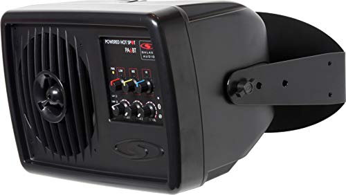 Galaxy Audio Pa6Bt 6" 170 Watt 2-Way Powered Hot Spot Monitor Speaker With Bluetooth,Black #TOP2