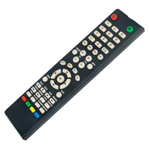 ALLIMITY Remote Control Compatible with Akai Nevir TV AKTV4621A AKTV505T AKTV4620 AKTV4621 ATE48B5144K ATE55B4744K ATE55B5544K ATE48B4544K ATE48B4644K - Image 2