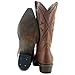 Soto Boots Women's Cheyenne Leather Snipped Toe Cowgirl Boots, Genuine Leather Handcrafted Cowboy Boots For Women M50041 (Tan, 7)
