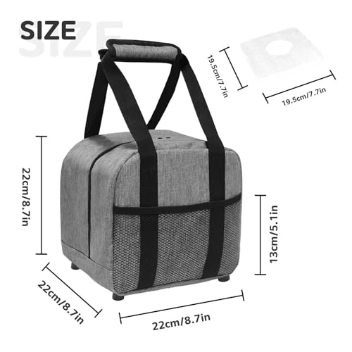 Bolso de mano individual para bolas de bolos con interior acolchado portátil 3