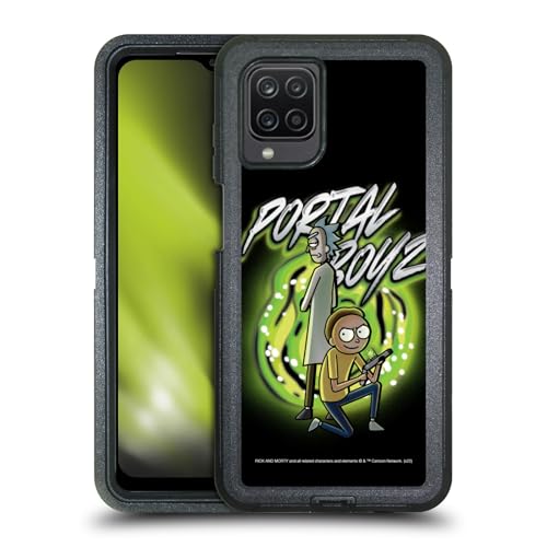 Étui Samsung Galaxy A12 antichoc idéal pour les fans de Rick Morty