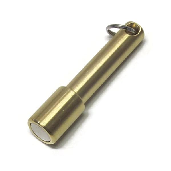 Rare Earth N52 Neodymium Keychain Gold & Silver Jewelry Test Magnet