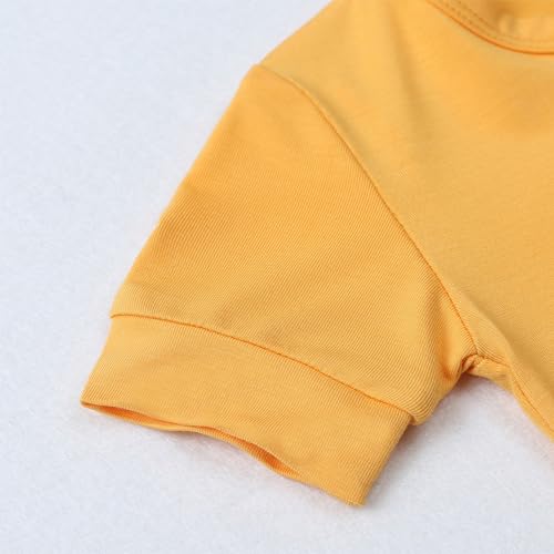 Grenouillères bébé filles amropi lot de 3 combinaisons d'été zippées - 5
