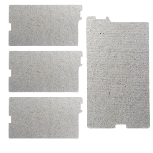 4 Pcs W11197783 &W10533498 Microwave Waveguide Cover, Waveguide Cover Replacement