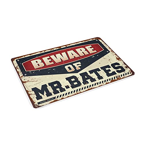 Paillasson extérieur grand format tapis de bienvenue Mr. Bates