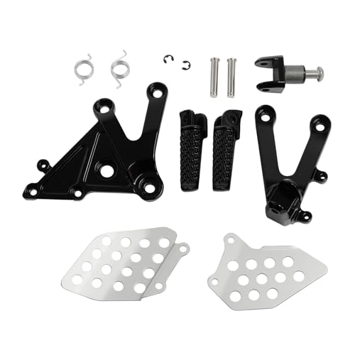 Support de repose-pieds avant moto Honda CBR600RR 2004 2005 cadre noir