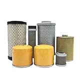 Compatible avec l'ensemble complet de filtres d'excavatrice Kubota for U20 U30 pièces de filtre à Air Diesel à huile(U20)