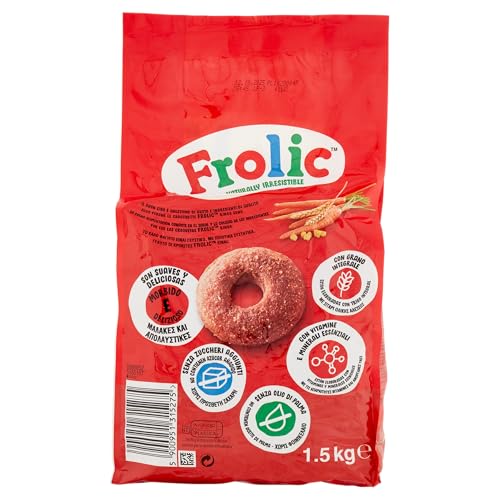 Frolic Complete Trockenfutter für Hunde, mit Rind, Karotten und Getreide, 4 Beutel à 1,5 kg