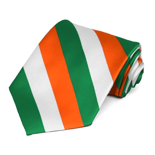 Image of tiemart Men's Striped Tie Standard Length