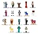 Jada Minecraft Nano Metalfigs 18 Pack Series 13 Die-Cast Mini Figures Set – Includes Steve, Axolotl, Piglin, Baby Sheep Toys