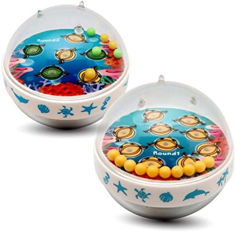 Canplow Game Ball for fun and Balance Trainer 3-inch, Two sides game, Fishing Fun