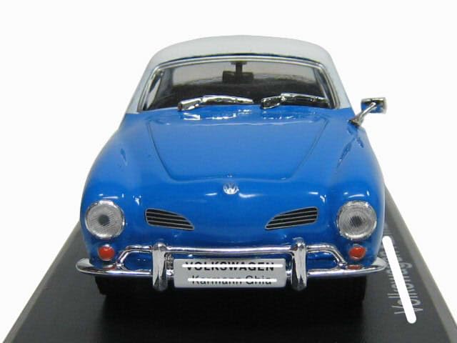 Amazon | IXO/イクソ 1/43 フォルクスワーゲン カルマンギア 1962 青