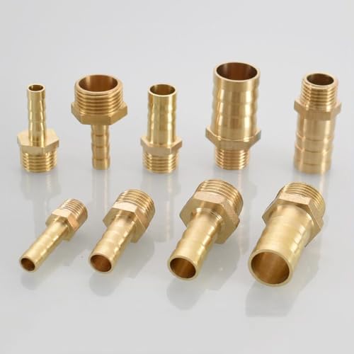Conector de manguera de 12 mm rosca M16 para riego y fluidos 4