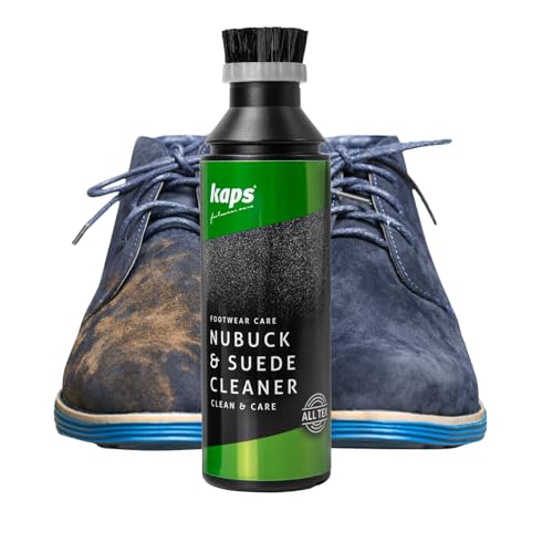 Kaps Kaps Nubuck & Suede Cleaner Betún y reparación de zapatos, Transparente (Neutral), 75.00 ml