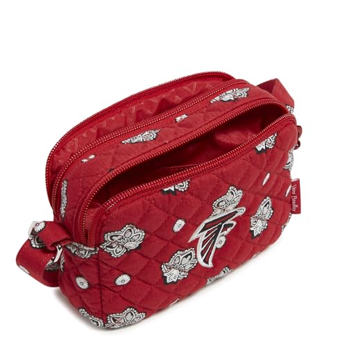 Image of Vera Bradley womens Cotton Small Stadium Crossbody Bag
