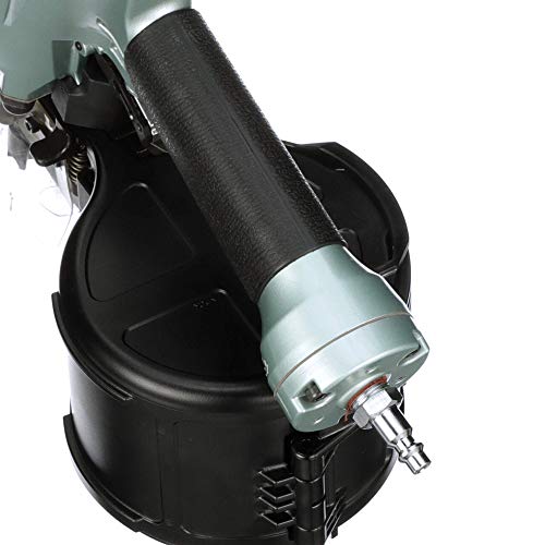 Metabo HPT Coil Framing Nailer | Pro Preferred Brand of Pneumatic Nailers | 15 Degree Magazine | Accepts 2-Inch up to 3-1/4-Inch Nails | Ideal for Wall Sheathing, Roof Decking, & Subflooring | NV83A5 thumbnail 6