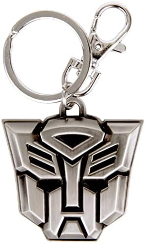 Monogram Transformers Autobots Logo Pewter Keychain