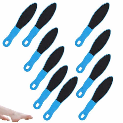 10 Piezas Lima de Pies Limas de Pie de Doble Cara de Callos Removedor Pieles Muertas para Spa Pedicura Eliminar Piel Muerta Callosidades