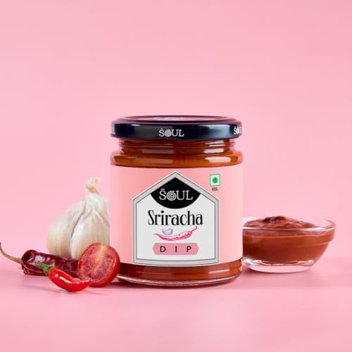 Image of ADF Soul Sriracha Dip | Spicy Thai-Style Sauce With Red Chillies & Garlic | Perfect With Fries, Burgers & Snacks | 200g