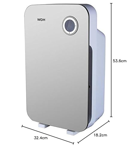 Aktobis WDH- 220B Luftreiniger mit HEPA- und Aktivkohlefilter, Kunststoffgehäuse- Luftwäscher für Wohnräume, Schlafzimmer und Büro-9