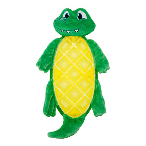 Image of Outward Hound Bubble Palz Plush Gator Dog Toy, Large