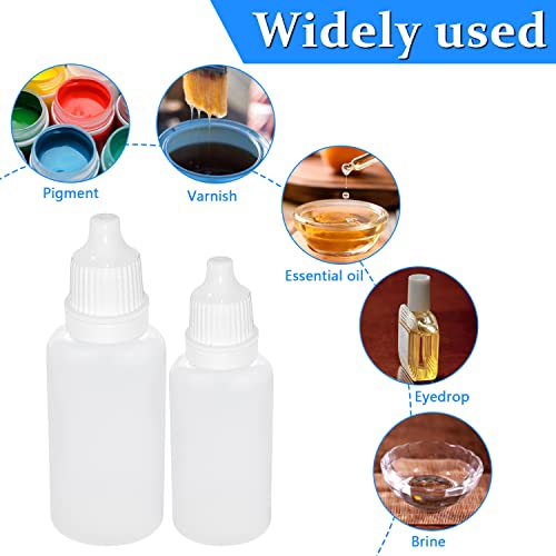 cersaty 100 Pièces Flacons Compte Gouttes Vides, 10ml/20ml Flacon Compte – vue 2