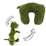 Ámbito de aplicación: ideal para viajar en coche, avión o tren. Los niños pueden relajarse y dormir en viajes largos y agotadores con esta almohada de viaje. Un regalo perfecto para familiares y amigos.