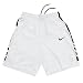 NIKE Men's Elite Basketball Short White/Black Size Large