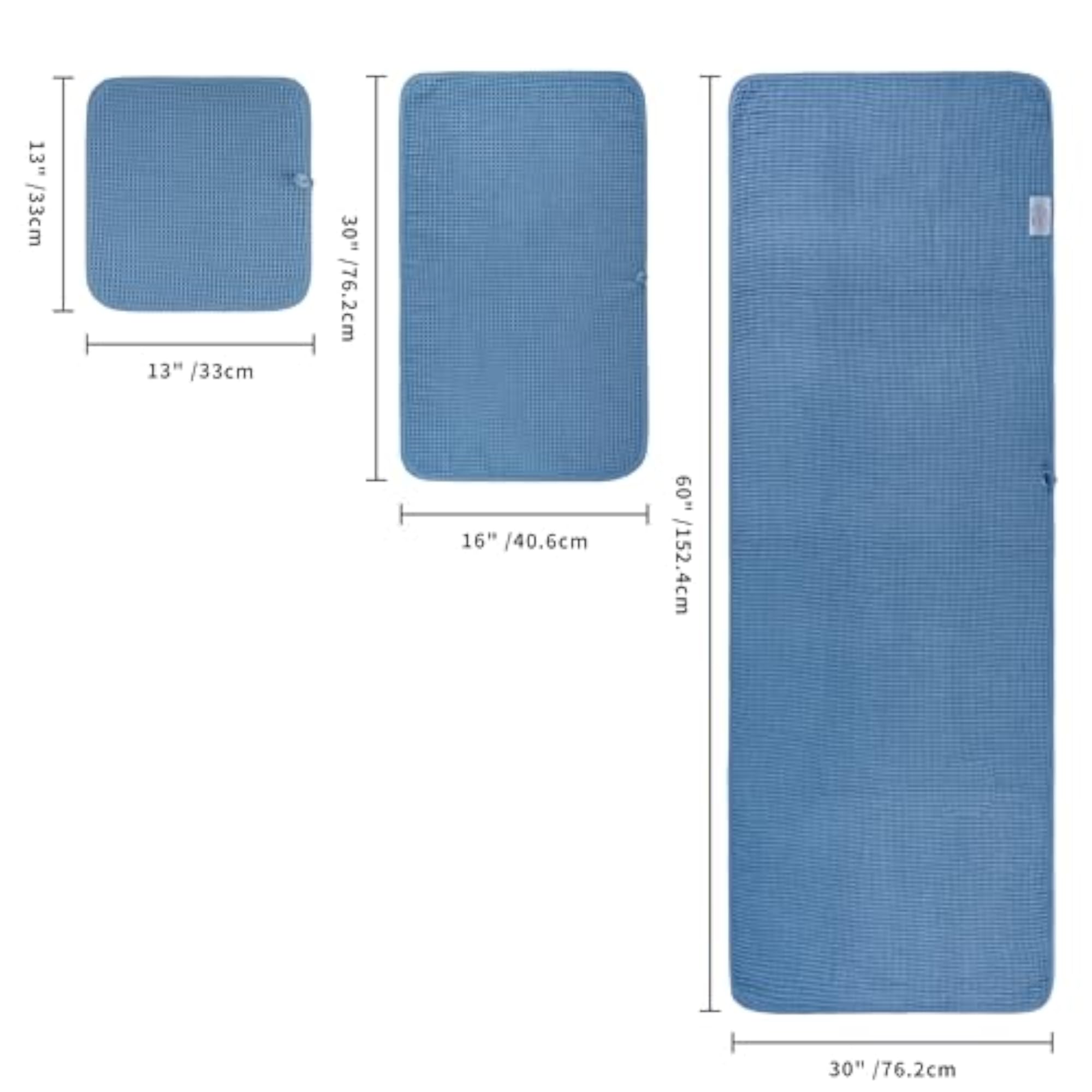 430 GSM Poly Blend Microfiber Quick Dry Towel Set of 6