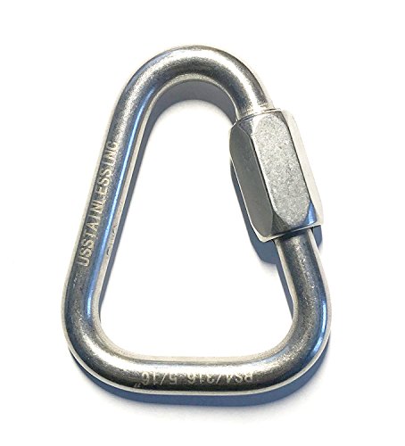 US STAINLESS Stainless Steel 316 Delta Tri Quick Link 5/16