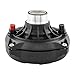 DS18 PRO-DR250TI 2” VC Tweeter Compression Driver - 300W Max, 200W RMS, 8 Ohms, Titanium Diaphragm, Aluminum Body, Set of 1