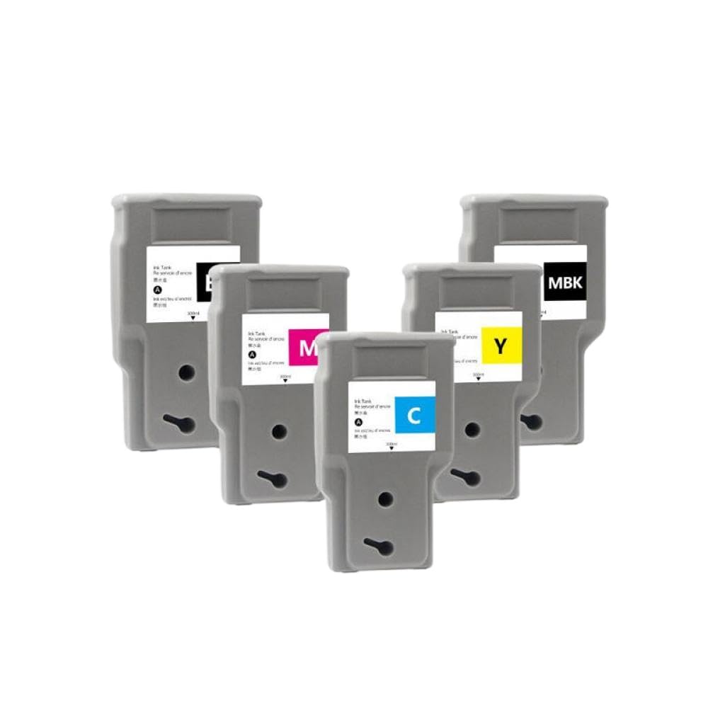 Cartuccia di inchiostro compatibile da 300 ml per TM-200 TM-205 TM-300 TM-305 TM-350 TM-355 TM-250 TM-255 Stampanti PFI-321 PFI-320(1 set)