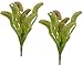 Factory Direct Craft Pack of 2 Vinyl Artificial Venus Flytrap Plants - Lifelike Carnivorous Venus Flytrap Plants for Halloween Decorations and Botanical Houseplant Displays