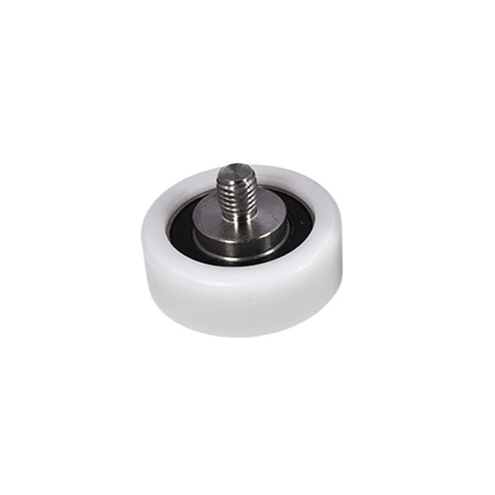 EXBWXNIL Externally Threaded POM Plastic Bearing BS620243-15C1L12M10 high wear-Resistant Nylon Guide Wheel