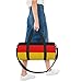 Round Duffle Bag German Flag Unisex Travel Bag Duffle Bag