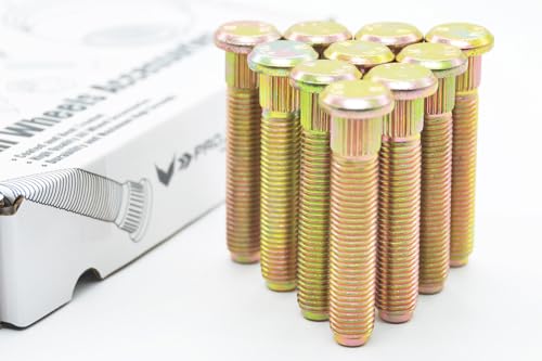 Project Innovation 63mm Total Length Long Extended Wheel Lug Studs Wheel Lug Bolts Compatible with ACU tl TL m12x1.5x63 Year 1995-2008 1 Set (Pack of 10)