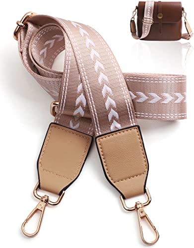 Sangle de sac réglable - Largeur : 3,8 cm - Bandoulière colorée - Longueur réglable de 75 à 130 cm - Pour femme et homme - Accessoire de bricolage Cover