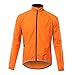 Hombres Ciclismo Chaqueta a prueba de viento impermeable Bike Jerseys Ropa Correr