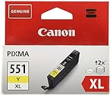 LIEFERUMFANG - 1x Canon CLI-551 XL Y 11ml Tintenpatrone, gelb