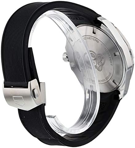 Tag Heuer Aquaracer Black Dial Men's Rubber Watch WAY111A.FT6151