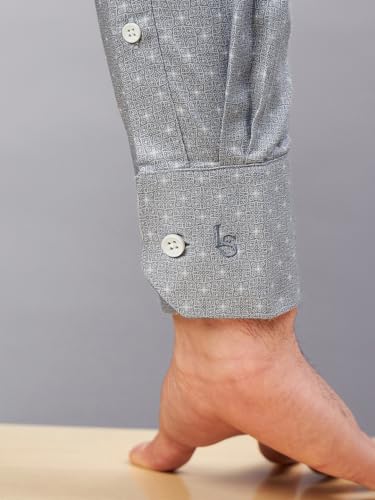 Image of LOUIS STITCH Men's Cotton Regular Fit Shirt (ST-GRP1)