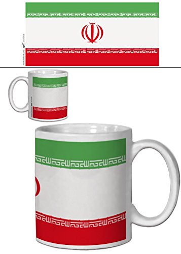 1art1 Iran Drapeaux du Monde Tasse À Café Mug 9x8 cm