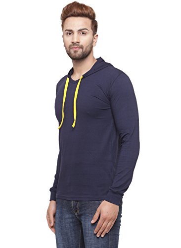 Image of Ben Martin Full Sleeve Men's Cotton Hooded Regular Fit T-Shirt