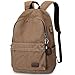 Price comparison product image Muzee Canvas School Backpack with 15.6 inch Laptop for Men Women, Lightweight Anti-Theft Travel Daypack College Student Backpack Mit USB Charging Port