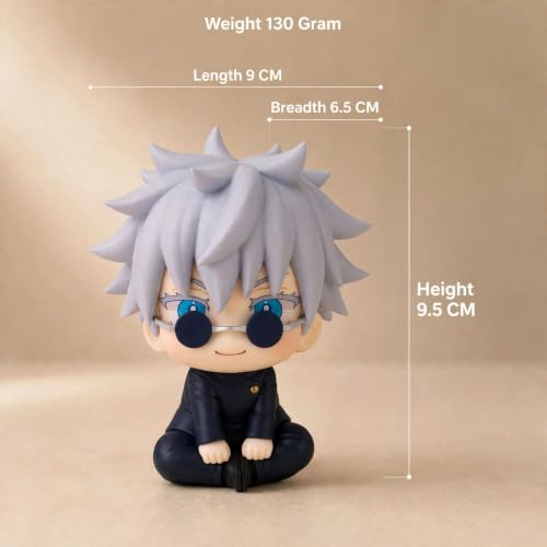 Image of Awestuffs Goju with Sunglasses Action Figure Limited Edition for Car Dashboard, Decoration, Cake, Office Desk & Study Table