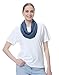 NeoTech Care Baby Nursing Cover Breastfeeding Scarf | Soft Fabric (Blue)