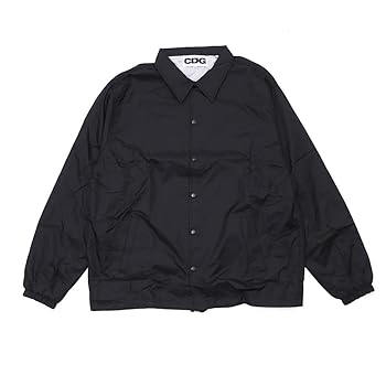 コムデギャルソン CDG コーチジャケット　黒　L 大人気◇完売続出!! コムデギャルソン コーチジャケット◇黒